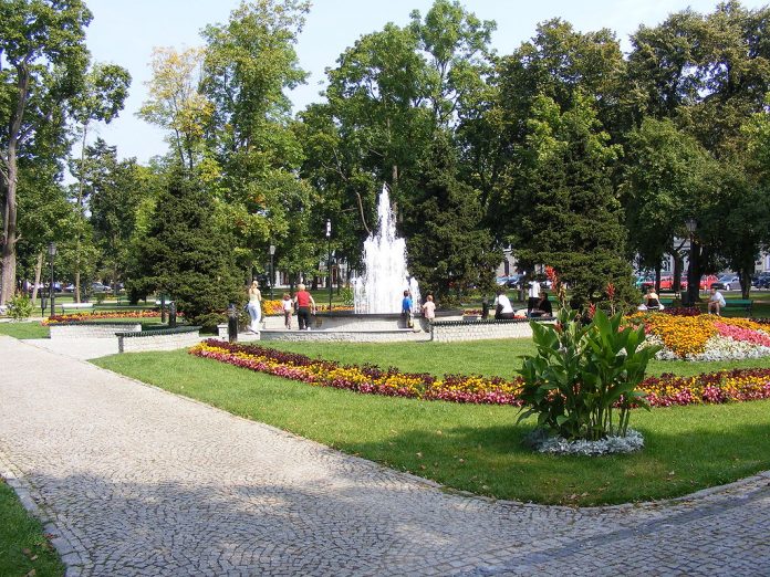 Park Konstytucji 3 Maja w Suwałkach