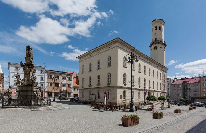 Rynek w Bystrzycy Kłodzkiej Rynek w Bystrzycy Kłodzkiej